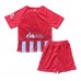Atletico Madrid Dětské Oblečení Domácí Dres 2023-24 Krátkým Rukávem (+ trenýrky)